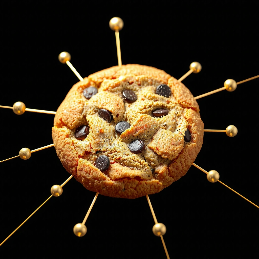 Digital cookie network visualization